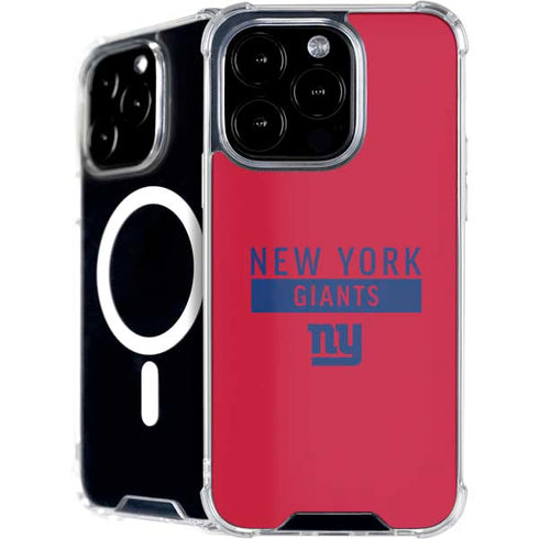 NFL New York Giants Red Performance Series iPhone 16 Pro MagSafe Case