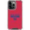 NFL New York Giants Red Performance Series iPhone 16 Pro Max Clear Case