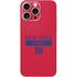 NFL New York Giants Red Performance Series iPhone 16 Pro Max Skin