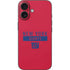 NFL New York Giants Red Performance Series iPhone 16 Skin