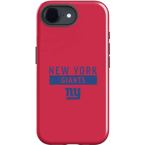 NFL New York Giants Red Performance Series iPhone 16e Impact Case
