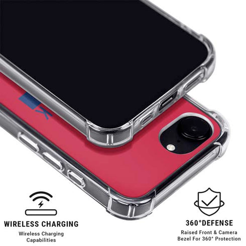 NFL New York Giants Red Performance Series iPhone 16e MagSafe Case