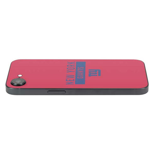 NFL New York Giants Red Performance Series iPhone 16e Skin