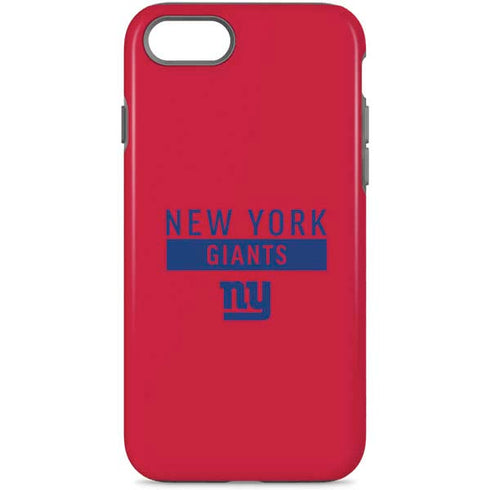 NFL New York Giants Red Performance Series iPhone 8 Pro Case