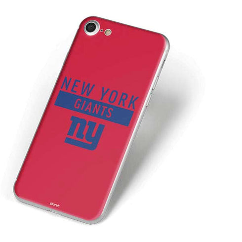 NFL New York Giants Red Performance Series iPhone 8 Skin
