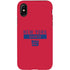 NFL New York Giants Red Performance Series iPhone X Pro Case