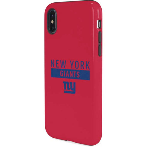 NFL New York Giants Red Performance Series iPhone X Pro Case
