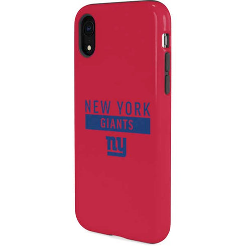 NFL New York Giants Red Performance Series iPhone XR Pro Case