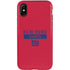 NFL New York Giants Red Performance Series iPhone XS Pro Case