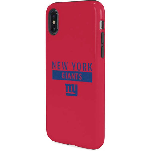 NFL New York Giants Red Performance Series iPhone XS Pro Case