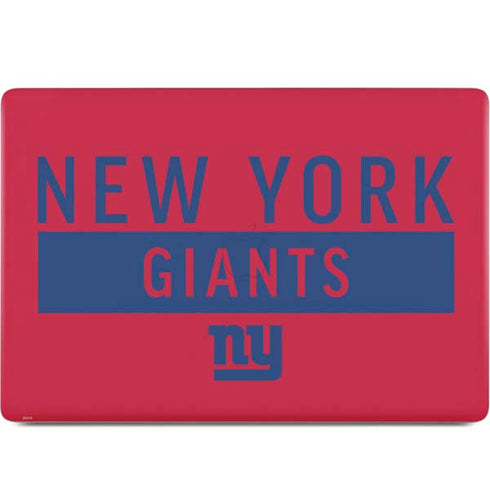 NFL New York Giants Red Performance Series MacBook Skins