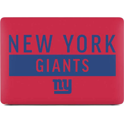 NFL New York Giants Red Performance Series Apple MacBook Pro 16-inch Skin