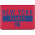 NFL New York Giants Red Performance Series Apple MacBook Pro 16-inch Skin