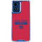 NFL New York Giants Red Performance Series Moto G 5G (2024) Clear Case