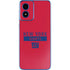 NFL New York Giants Red Performance Series Moto G Play 4G (2024) Skin