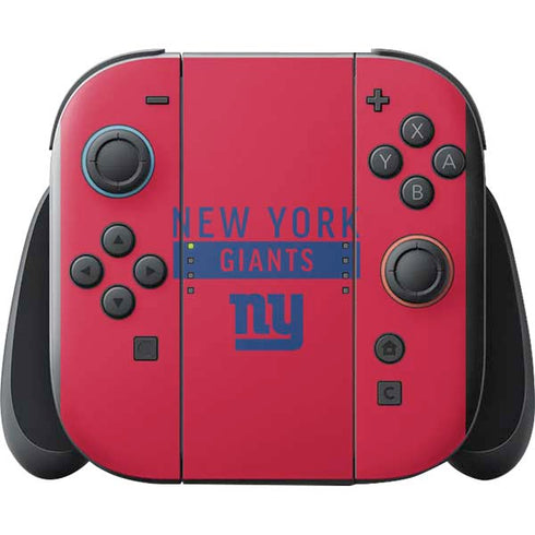 NFL New York Giants Red Performance Series Nintendo Switch 2 (2025) with Joy-Con Skin