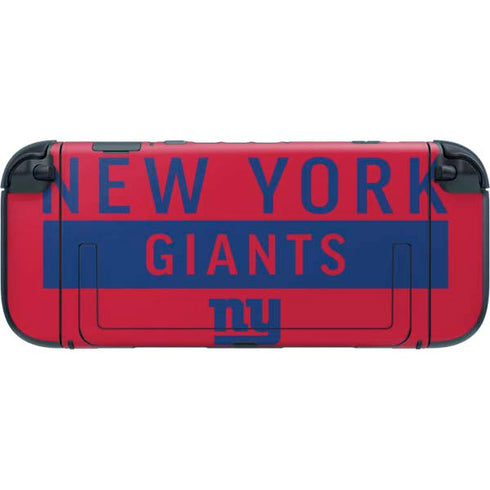 NFL New York Giants Red Performance Series Nintendo Switch 2 (2025) with Joy-Con Skin