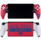 NFL New York Giants Red Performance Series PlayStation Portal Remote Player Skin