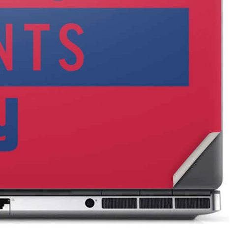NFL New York Giants Red Performance Series Dell Precision Skin