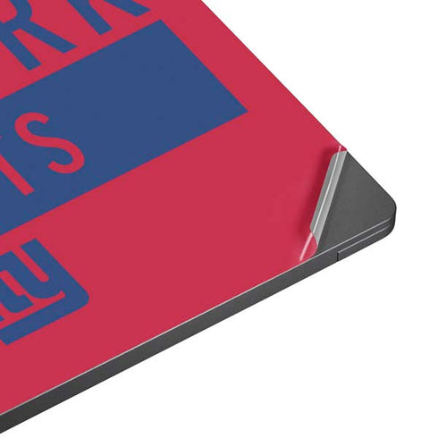 NFL New York Giants Red Performance Series Surface Laptop 7 13.8in Skin
