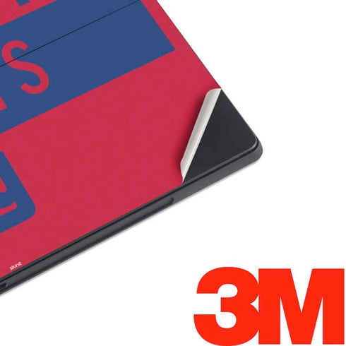 NFL New York Giants Red Performance Series Surface Pro 7 Skin