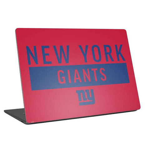 NFL New York Giants Red Performance Series Laptop Skins