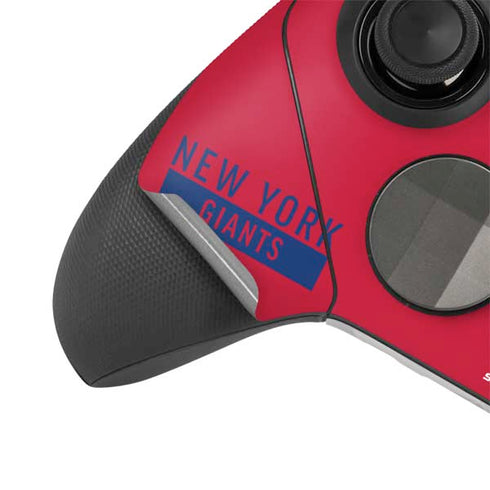 NFL New York Giants Red Performance Series Xbox Elite Wireless Controller Series 2 Skin