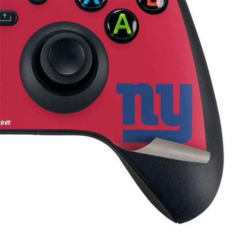 NFL New York Giants Red Performance Series Xbox Series X Bundle Skin