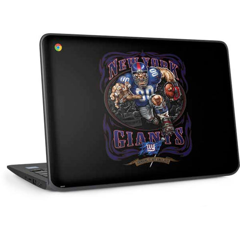 Liquid Blue NFL New York Giants Running Back HP Chromebook Skin