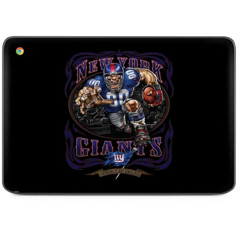 Liquid Blue NFL New York Giants Running Back HP Chromebook Skin