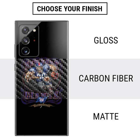 Liquid Blue NFL New York Giants Running Back Galaxy Note20 Ultra 5G Skin