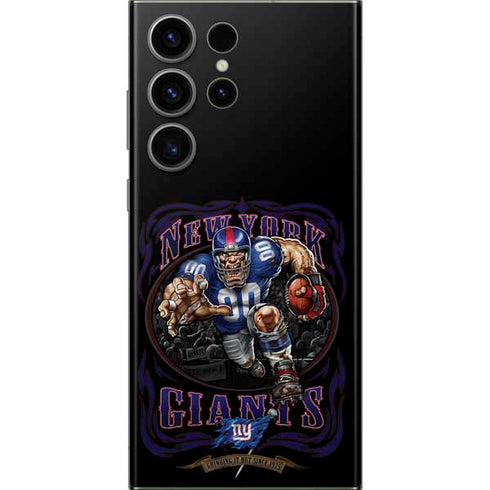 Liquid Blue NFL New York Giants Running Back Galaxy Skins