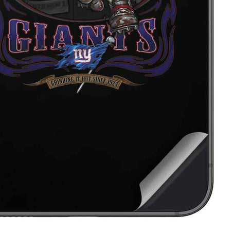 Liquid Blue NFL New York Giants Running Back Galaxy S25 Plus Skin