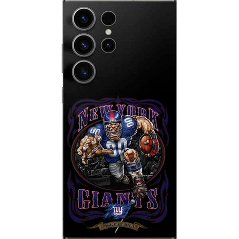 Liquid Blue NFL New York Giants Running Back Galaxy S24 Ultra Skin