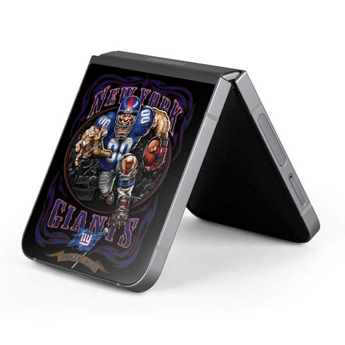 Liquid Blue NFL New York Giants Running Back Galaxy Z Flip6 Skin