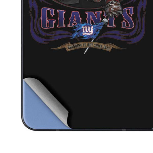 Liquid Blue NFL New York Giants Running Back Galaxy Z Fold5 5G Skin