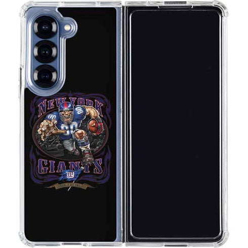 Liquid Blue NFL New York Giants Running Back Galaxy Z Fold6 Clear Case