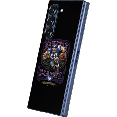 Liquid Blue NFL New York Giants Running Back Galaxy Z Fold6 Skin