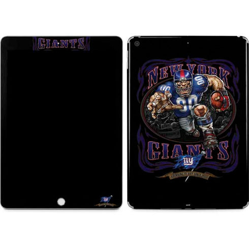 Liquid Blue NFL New York Giants Running Back Apple iPad Skin
