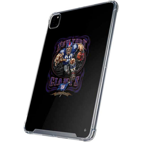 Liquid Blue NFL New York Giants Running Back iPad Pro 12.9in (2020) Clear Case