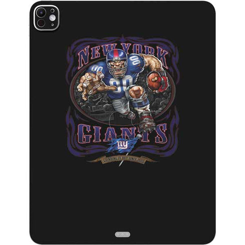 Liquid Blue NFL New York Giants Running Back iPad Pro 13in M4 (2024) Skin