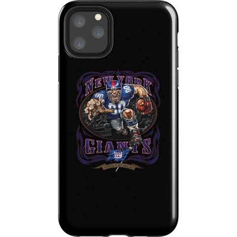 Liquid Blue NFL New York Giants Running Back iPhone Cases