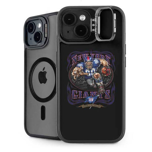 Liquid Blue NFL New York Giants Running Back iPhone 15 Plus Kickstand Case