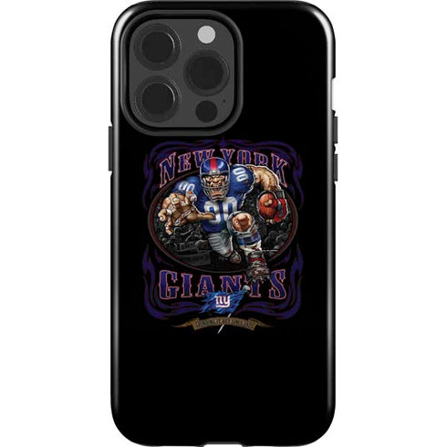 Liquid Blue NFL New York Giants Running Back iPhone 15 Pro Impact Case