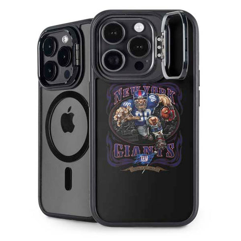 Liquid Blue NFL New York Giants Running Back iPhone 15 Pro Kickstand Case