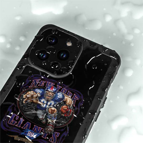 Liquid Blue NFL New York Giants Running Back iPhone 15 Pro Waterproof Case
