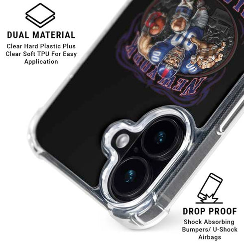 Liquid Blue NFL New York Giants Running Back iPhone 16 MagSafe Case