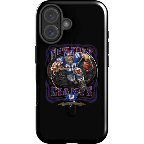 Liquid Blue NFL New York Giants Running Back iPhone 16 Magsafe Impact Case