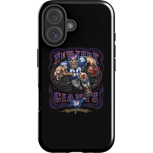 Liquid Blue NFL New York Giants Running Back iPhone 16 Plus Impact Case