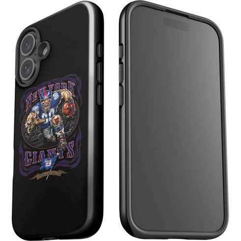 Liquid Blue NFL New York Giants Running Back iPhone 16 Plus Impact Case
